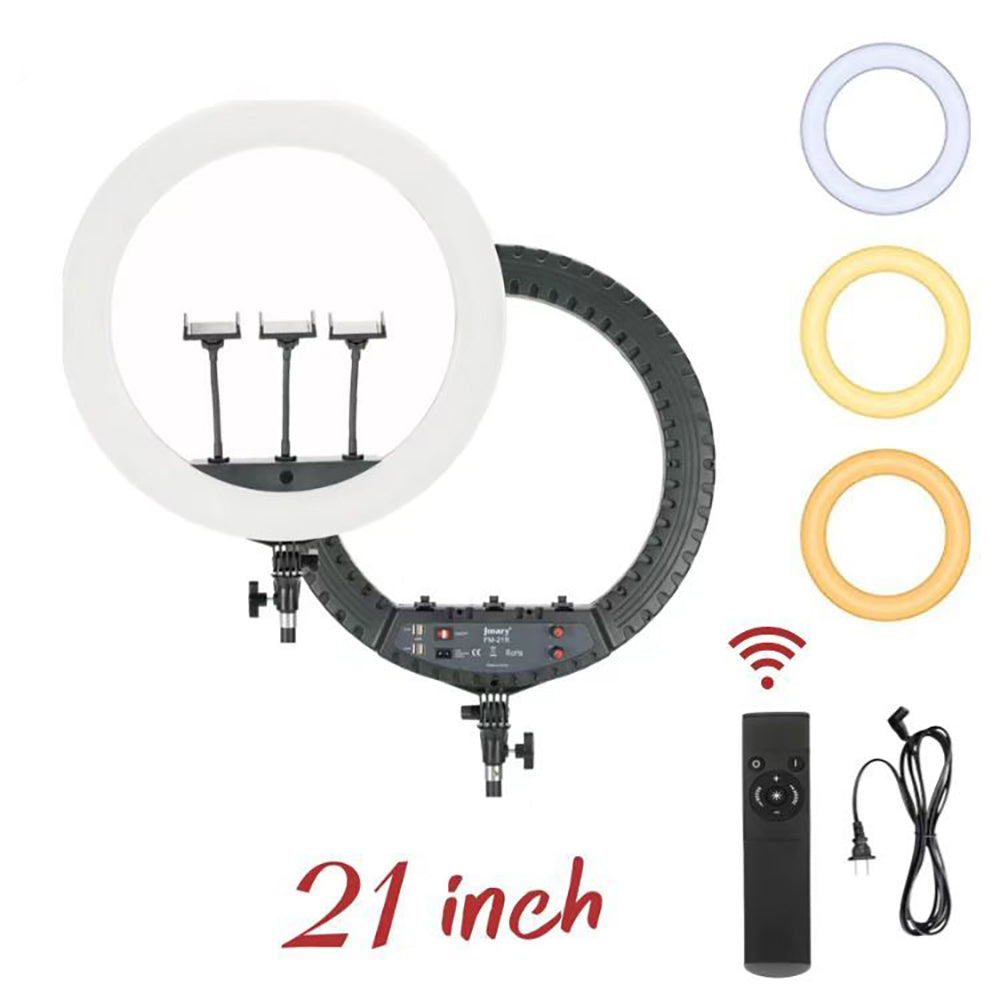 Jmary FM-21R Uzaktan Kumandalı 52cm Işıklı Telefon Tutucu Ring Light Jmary FM-21R Uzaktan Kumandalı 52cm Işıklı Telefon Tutucu Ring Light